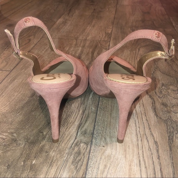 NWOB Circus by Sam Edelman Manuela Pink Suede Heel - Picture 10 of 13